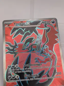 Pokemon Yveltal ex 105/088 Ultra Rare Holo Perfect Order NM ENGLISH - Image 2