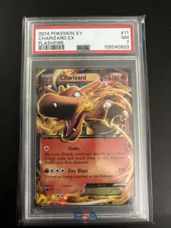 Pokemon Ultra Rare Holo Charizard EX #11 Flashfire 2014 Fire-Type - Image 1