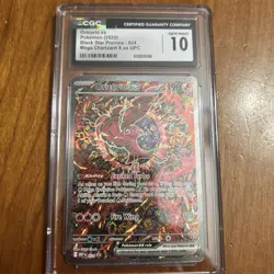 Oricorio Ex: CGC Gem Mint 10 024 Black Star Promo Holo Pokemon Card - Image 1