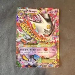 Pokemon TCG M Gengar EX XY166 XY Promo Full Art Holo English Mega 210HP - Image 1