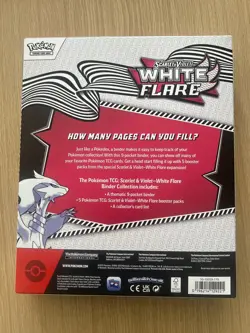 White Flare Binder Collection - Pokemon TCG - New & Sealed - Image 2