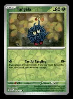 TANGELA 114/165 REVERSE HOLO COMMON 151 NM/M - Image 1
