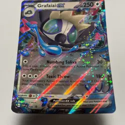 Pokemon GRAFAIAI EX Oversized Jumbo Black Star Promo 100 - Image 1