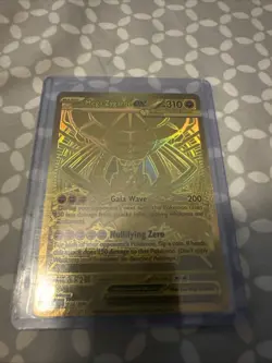 Pokemon Mega Zygarde EX Perfect Order Gold Hyper Rare 124/188 Mint+ - Image 1