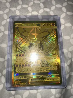 Pokemon Mega Zygarde EX Perfect Order Gold Hyper Rare 124/188 Mint+ - Image 3