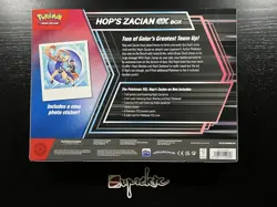 Pokemon TCG Hop's Zacian Ex Box Journey Together Factory Sealed - Image 3