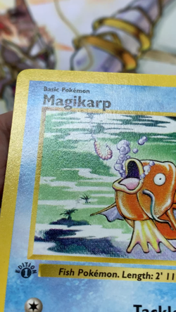 Magikarp 35/102 1st Edition Base Set Shadowless Pokemon English #3484 - Image 2