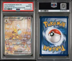 Alakazam ex - Pokemon Scarlet & Violet 151 MEW 201/165 PSA 10 - Image 3