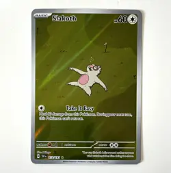 The Pokemon Company Slakoth IR 212/191 Sv08 Surging Sparks Holo EN 60 HP - Image 1