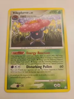 Pokemon TGC 2008 Legends Awakened Vileplume 45/146 Regular Rare card Near Mint - Image 2