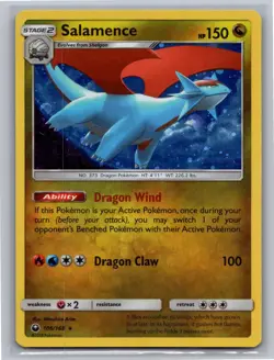Salamence (Cosmos Holo) 106/168 Promo Pokemon NM (A1) - Image 1