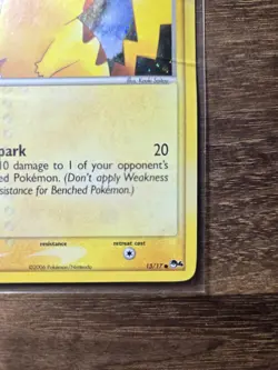 Pokemon TCG Pikachu 013/017 POP Series 4 Holo Common Basic 50 HP EN Saitou - Image 4