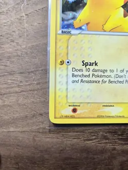 Pokemon TCG Pikachu 013/017 POP Series 4 Holo Common Basic 50 HP EN Saitou - Image 5