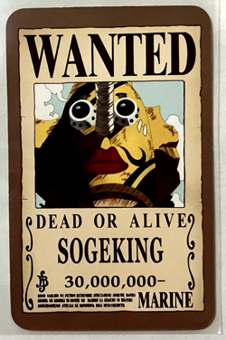 Usopp Sogeking One Piece Wanted Set ACG Holo Anime Card Dead or Alive - Image 3