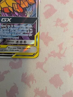 Moltres & Zapdos & Articuno GX SM210 - Pokemon Hidden Fates ETB Promo - Image 5