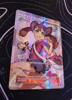 Pokemon TCG Shauna Trainer Supporter Full Art Holo Promo Alt Art 111A/124 - Image 1