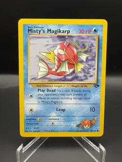 Misty's Magikarp 88/132 Gym Challenge Pokemon NM - Image 1