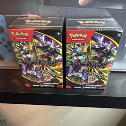 2x Pokemon TCG: Mega Evolution-Pitch Black Booster Bundle (6 Packs X2) 🔥🔥😘 - Image 1