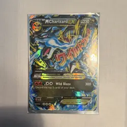 Pokemon TCG M Charizard EX 69/106 Flashfire 2014 Ultra Rare Full Art Holo - Image 1