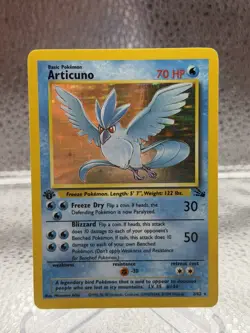 1999 Pokemon Fossil 1st Edition Holo Articuno #2/62 LP Lightly Played WOTC - Image 1