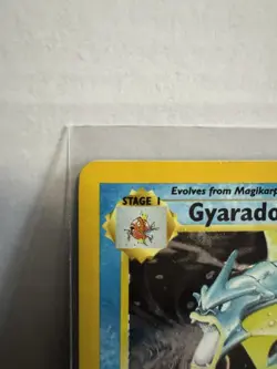 Gyarados 7/130 Holo Rare Base Set 2 English 1999 WOTC - Image 2
