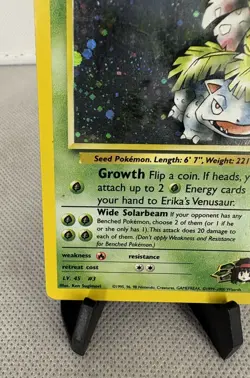 Erika's Venusaur 4/132 Gym Challenge Unlimited Holo Rare - Image 3