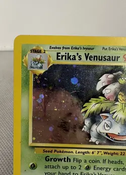 Erika's Venusaur 4/132 Gym Challenge Unlimited Holo Rare - Image 5