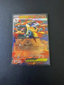 Mega Charizard Y ex MEP 030 Mega Evolution Black Star Promo Rare Pokemon TCG -NM - Image 3