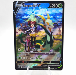 Pokemon Serperior V TG13/TG30 SWSH12 Silver Tempest TG UR Full Art Holo Eng - Image 1