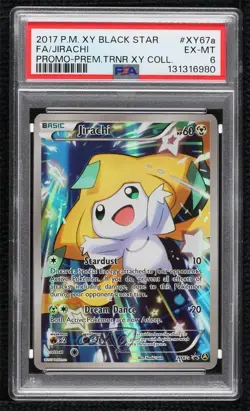 Jirachi Pokemon XY Black Star Promo PSA 6 - Image 1
