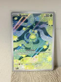Budew Illustration Rare ME: Ascended Heroes 221/217 NEAR MINT PACK FRESH - Image 1