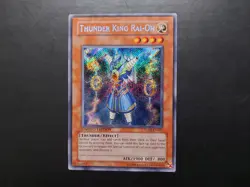 Yugioh - Thunder King Rai-Oh YG02-EN001 Secret Rare Promo - Image 1