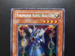 Yugioh - Thunder King Rai-Oh YG02-EN001 Secret Rare Promo - Image 2