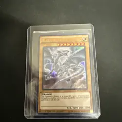 YUGIOH BLUE-EYES WHITE DRAGON MVP1-ENSV4 ULTRA LIMITED ED NM ALT ART - Image 1
