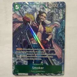 Smoker Character Alt Art OP10-030 Parallel One Piece TCG NM Royal Blood SR - Image 1