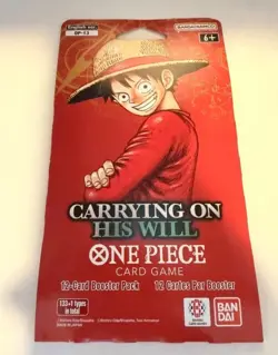 One Piece TCG English OP-13 Carrying On His Will Sleeved Booster Pack - - Image 1