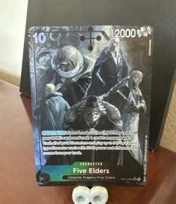 Five Elders Alt Art (OP13-082 SR) One Piece TCG (ENGLISH) Pack Fresh - Image 1