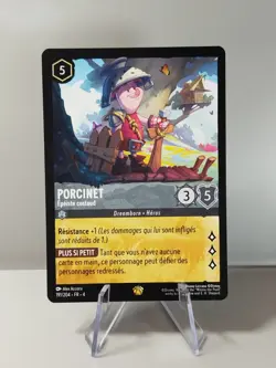 Carte LORCANA FR - Chapitre 4 191/204 Porcinet - Legendaire non Foil Neuf - Image 1