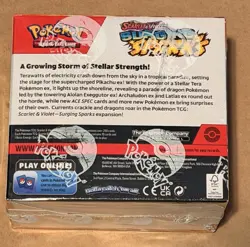 Surging Sparks Booster Box + Black Bolt Booster Bundle Pokemon TCG - SEALED - Image 3