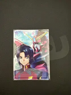 Gundam Card Game RP-008 Promo Resource Card - Athrun Zala - Bandai Fest English - Image 1