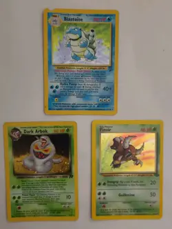 Lot Of 13 Pokemon Cards 3 Holo Pikachu Blastoise Pinsir Dsrk Arbok Collector - Image 4