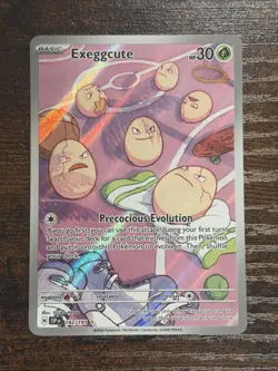 Exeggcute 192/191 Illustration Rare Surging Sparks Pokemon Full Art Card NM - Image 1