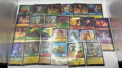 Lorcana Lot of 26 Super Rare and Legendary Cards - Image 1