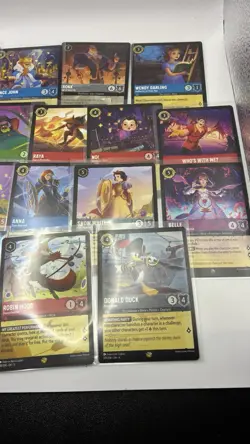 Lorcana Lot of 26 Super Rare and Legendary Cards - Image 5