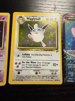Pokemon TCG 3-Card Holo Lot Mewtwo 10/102, Wigglytuff, Mew ex RC24 - Image 4