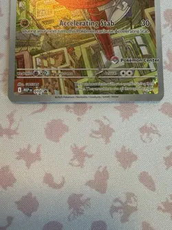 Pokemon Center Stamped Riolu 010 Me: Mega Evolution Promo Holo 2025 English Card - Image 3