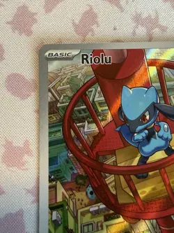 Pokemon Center Stamped Riolu 010 Me: Mega Evolution Promo Holo 2025 English Card - Image 5