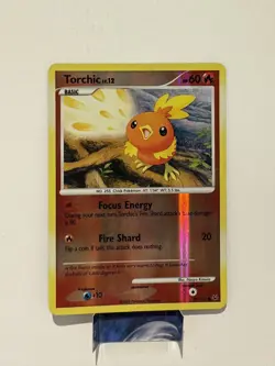 Torchic 99/127 Platinum Reverse Holo Pokemon Card - Image 1