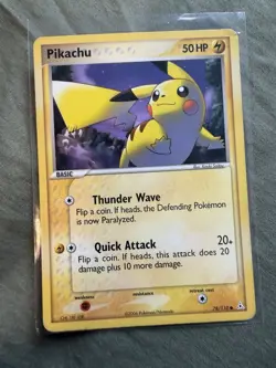 Pikachu 78/110 Holon Phantoms Pokemon TCG Common Card HP - Image 1