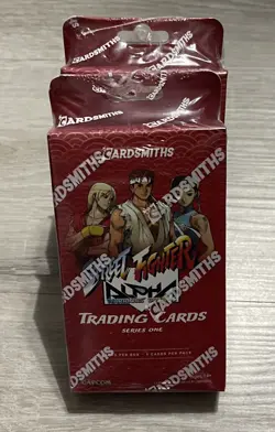 Street Fighter Alpha: Warriors' Dreams Trading Cards Collector Box Lot of 2 - Image 2
